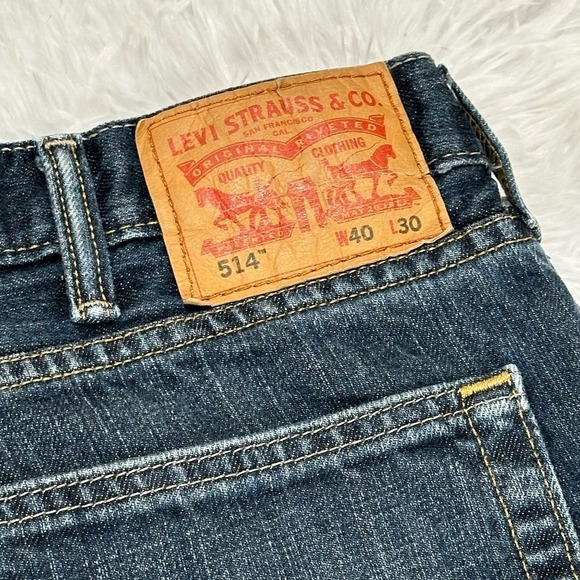 Levi Strauss & Co Men's Blue Jeans Size 40 x 30 - Picture 4 of 8